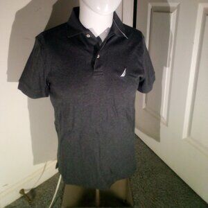 Gray Nautica polo shirt